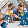 Интерактивный танцующий робот Dancing Robot на пульте управления BLUE