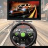 Игровой мультимедийный универсальный руль с педалями для ПК/PC PS2 PS3, Руль для гонок и компьютерных игр